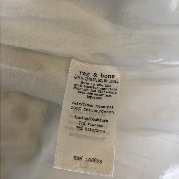 Rag & Bone Evie Honeycomb Sleeveless Shift Dress - Picture 8 of 8